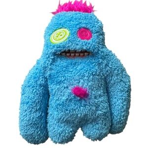 FUGGLER HAIRY FUGGS SASQUOOSH BLUE TOY Plush